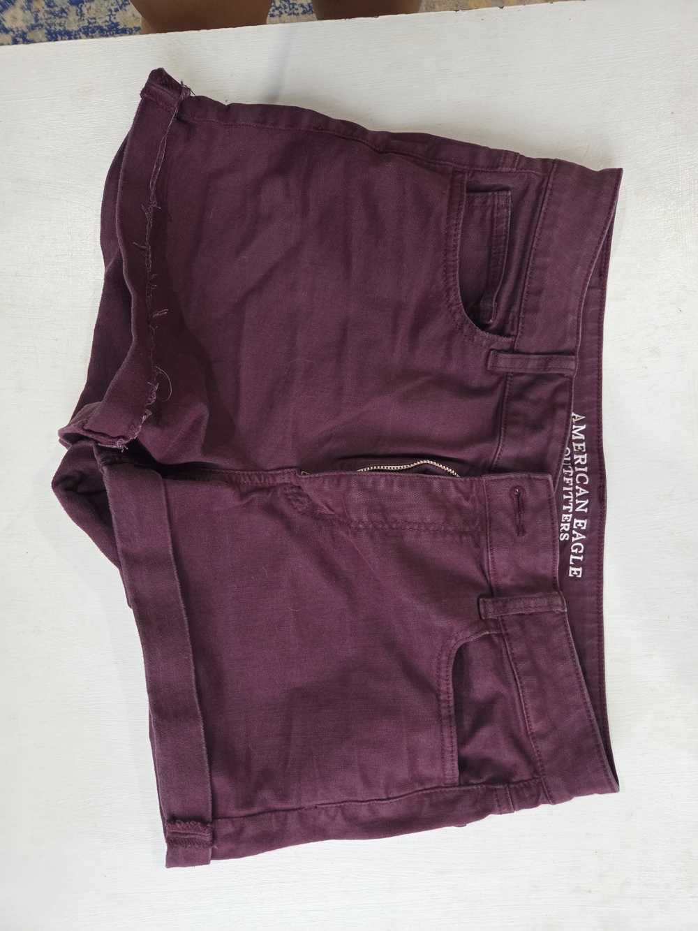 American Eagle Outfitters Plum Denim Jean Shorts
